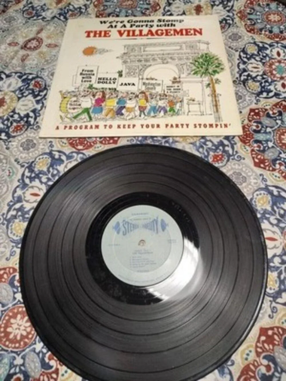 Villagemen – We're Gonna Stomp At A Party w/ The Villagemen - 1964 Vinyl LP